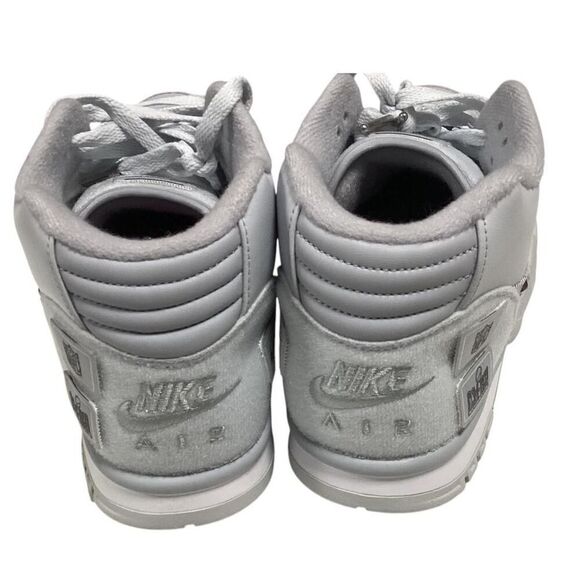 Nike Air Trainer 1 Sneakers Mens 12.5 Gray SB LVIII Super Bowl 58 Mid Top NEW - Picture 7 of 10